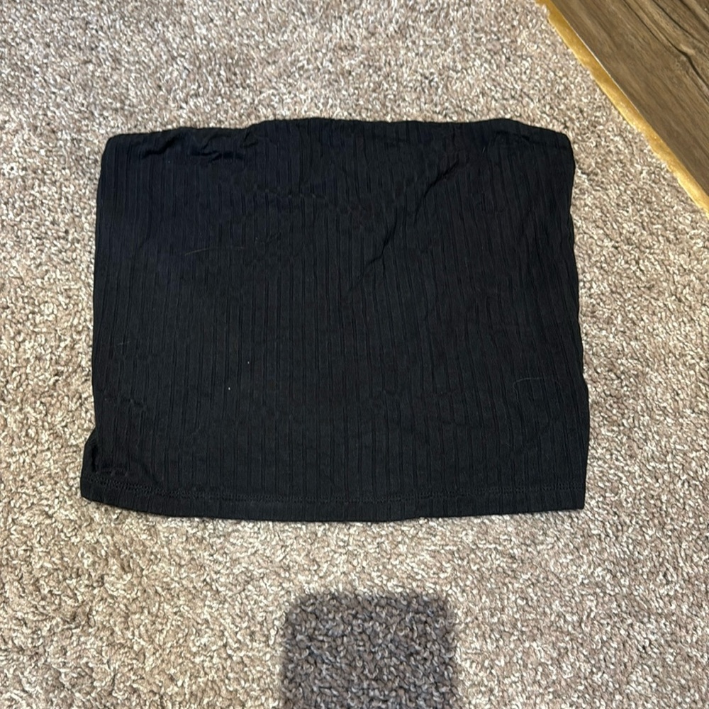 American Eagle Black Crop Top
